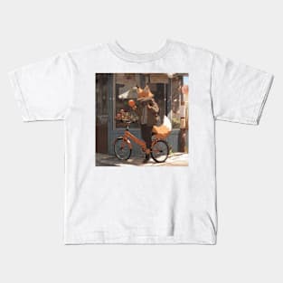 Sweet Ride: The Candy-Loving Fox Kids T-Shirt